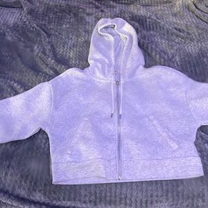 Large gray hoodie